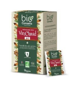 Préparation pour vin chaud BIO, 20 sachets